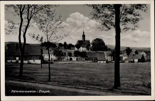 Ak Cämmerswalde Neuhausen Erzgebirge, Gesamtansicht
