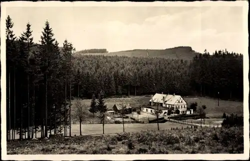 Ak Neudorf Sehmatal im Erzgebirge, Jugendherberge