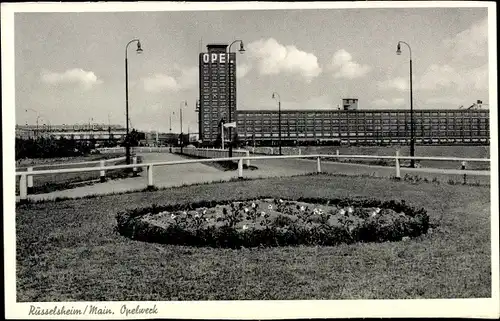Ak Rüsselsheim am Main Hessen, Opelwerk
