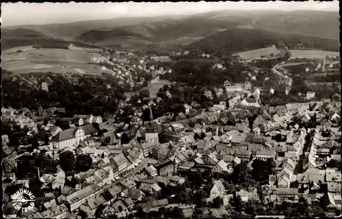 Ak Osterode am Harz, Luftaufnahme