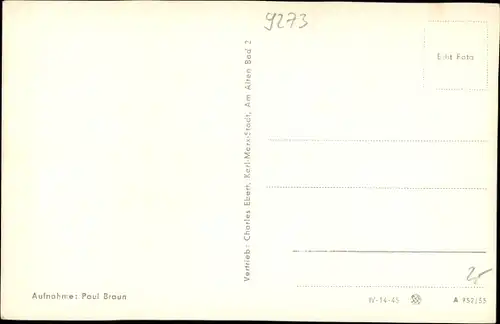 Ak Oberlungwitz in Sachsen, Rathaus