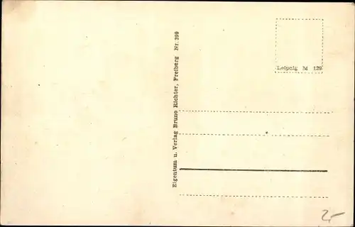 Ak Freiberg Sachsen, Gesamtansicht der Stadt