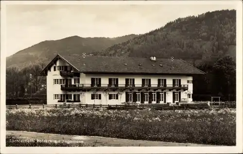 Ak Rottach Egern in Oberbayern, Töchterheim, Tegernsee