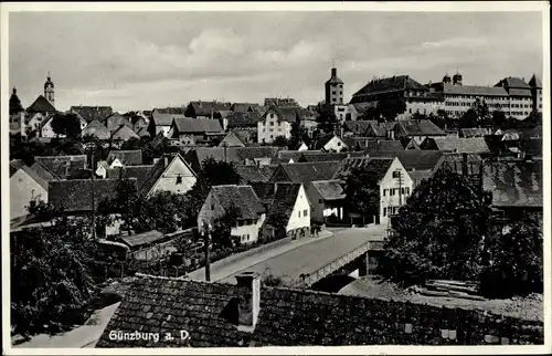 Ak Günzburg an der Donau Schwaben, Ortsansicht