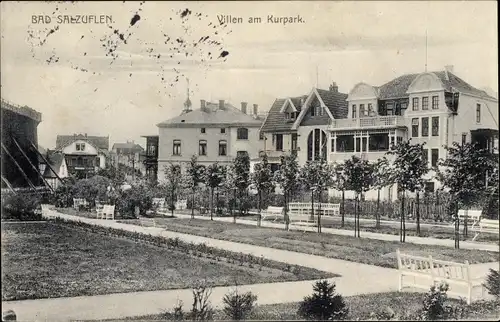 Ak Bad Salzuflen in Lippe, Villen am Kurpark