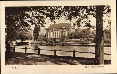 Ak Kiel Schleswig Holstein, Spar- und Leihkasse