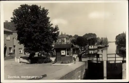 Ak Zwartsluis Overijssel Niederlande, Arembergergracht