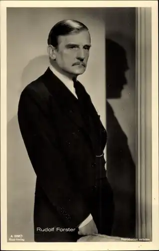Ak Schauspieler Rudolf Forster, Portrait