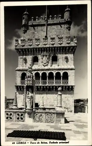 Ak Belém Lisboa Lissabon Portugal, Torre de Belem