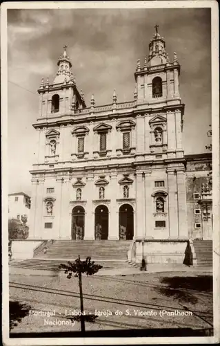 Ak Lisboa Lissabon Portugal, Igreja da S. Vicente