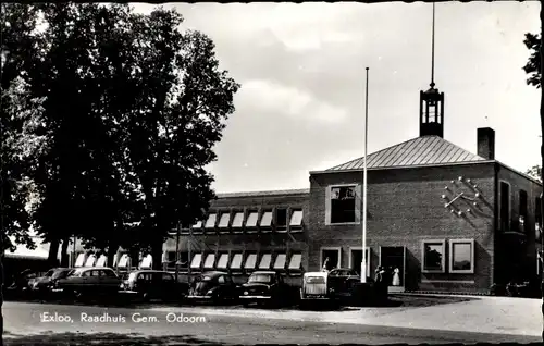 Ak Exloo Drenthe Niederlande, Raadhuis Gem. Odoorn