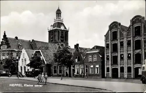 Ak Meppel Drenthe Niederlande, Kleine oever