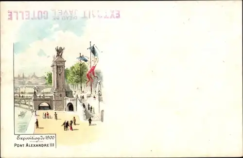 Ak Paris, Exposition Universelle de 1900, Pont Alexandre III