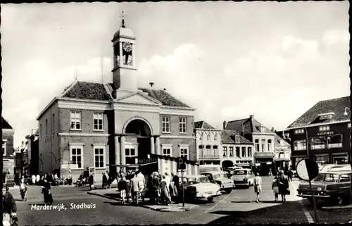 Ak Harderwijk Gelderland, Stadhuis