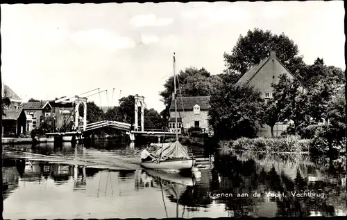 Ak Loenen aan de Vecht Utrecht, Vechtbrug