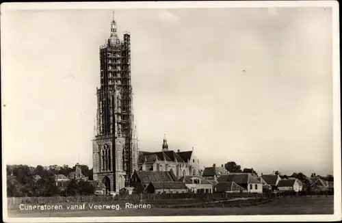 Ak Rhenen Utrecht, Cuneratoren vanaf Veerweg