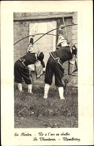 Ak En Flandre, Tir a l'arc au clocher, Bogenschützen