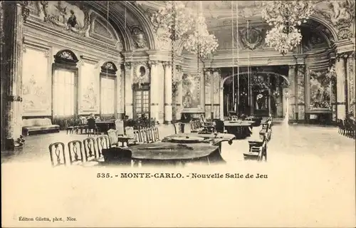 Ak Monte Carlo Monaco, Nouvelle Salle de Jeu