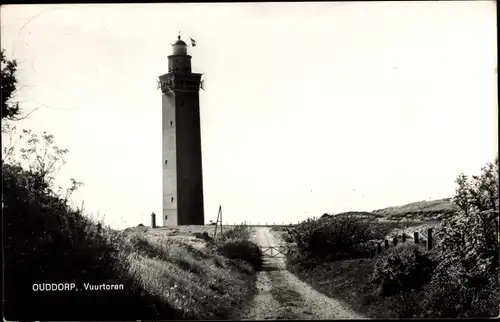 Ak Ouddorp Südholland, Vuurtoren