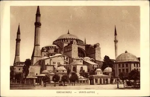 Ak Konstantinopel Istanbul Türkei, Sainte Sophie