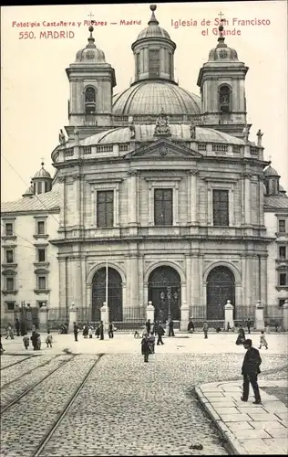 Ak Madrid Spanien, Iglesia de San Francisco el Grande