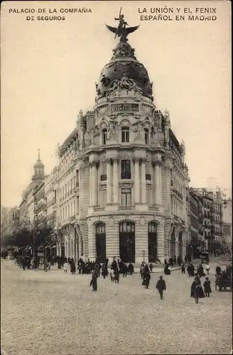 Ak Madrid Spanien, Edificio de El Fenix