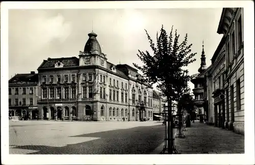 Ak Přerov Prerau Region Olmütz, Stadtansicht