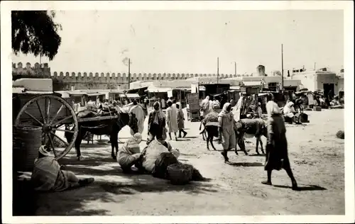 Ak Kairouan Tunesien, Place du Marché