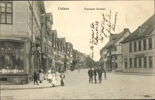 Ak Uelzen in Niedersachsen, Veersser Straße