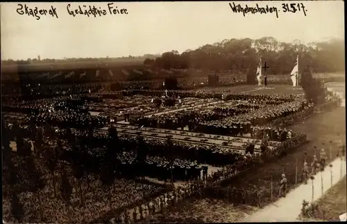 Foto Ak Wilhelmshaven an der Nordsee, Skagerrak Gedächtnisfeier 1917