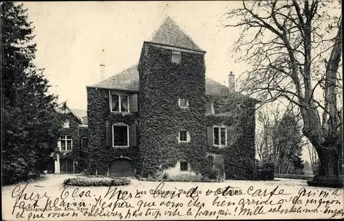 Ak Gingins Kanton Waadt, Les Chateaux Vaudois, Ansicht des Schlosses