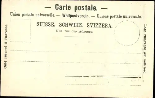 Ak Basel Bâle Stadt Schweiz, Gewerbeausstellung 1901