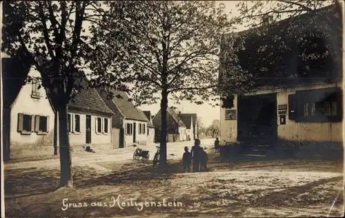 Foto Ak Heiligenstein Elsass Bas Rhin, Ortsansicht, Maggi Reklame