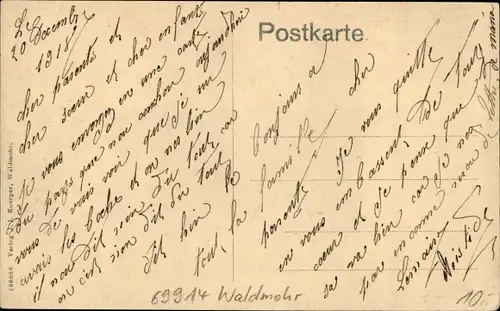 Ak Waldmohr in der Pfalz, Amtsgericht, Forstamt, Hauptstraße, Höcherstraße