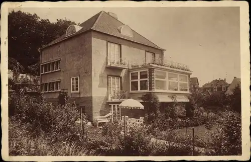Foto Ak Jena in Thüringen, Wohnhaus, Garten