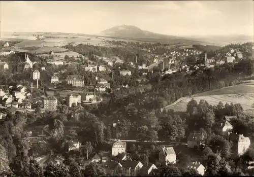 Ak Annaberg Buchholz Erzgebirge, Panorama mit dem Bärenstein