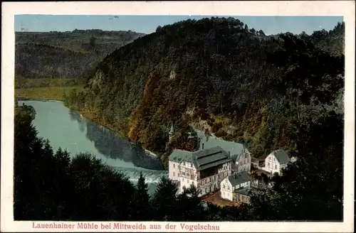 Ak Lauenhain Mittweida in Sachsen, Lauenhainer Mühle