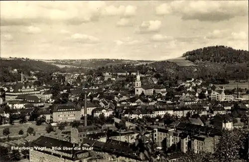 Ak Elsterberg im Vogtland, Panorama