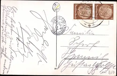 Ak Görlitz in der Lausitz, Obermarkt, Reiterstandbild