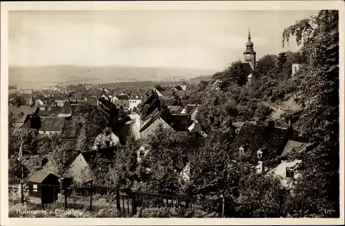 Ak Hohenstein Ernstthal Sachsen, Teilansicht der Stadt