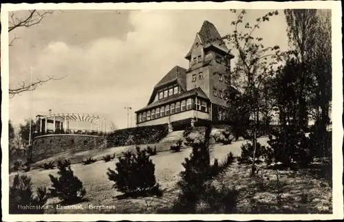 Ak Hohenstein Ernstthal Sachsen, Berghaus, Berggasthaus Bismarckhöhe