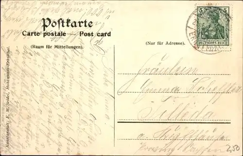 Ak Hohenstein Ernstthal Sachsen, Mineralbad, Kurhaus mit Eisenquelle