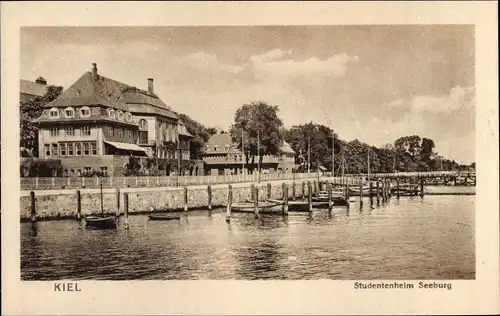 Ak Kiel Schleswig Holstein, Studentenheim Seeburg