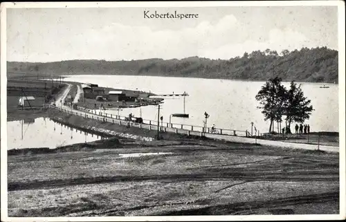 Ak Langenbernsdorf in Sachsen, Kobertalsperre, Umgebung