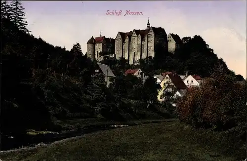 Ak Nossen in Sachsen, Schloss