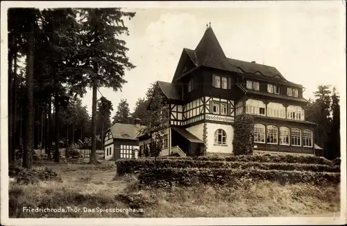 Ak Friedrichroda im Thüringer Wald, Das Spießberghaus