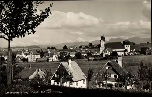 Ak Lindenberg im Allgäu Schwaben, Ortsansicht