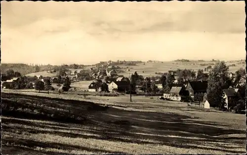 Ak Hetzdorf Flöha in Sachsen, Panorama