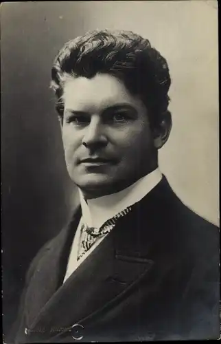 Ak Schauspieler Georg Reimers, Portrait