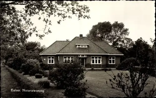 Ak Exloo Drenthe Niederlande, Notariswoning